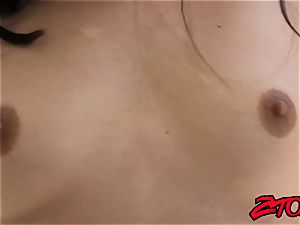 Whitney Wright booty examined before a immense facial cumshot blast